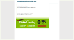 Desktop Screenshot of bireyselbankacilik.com